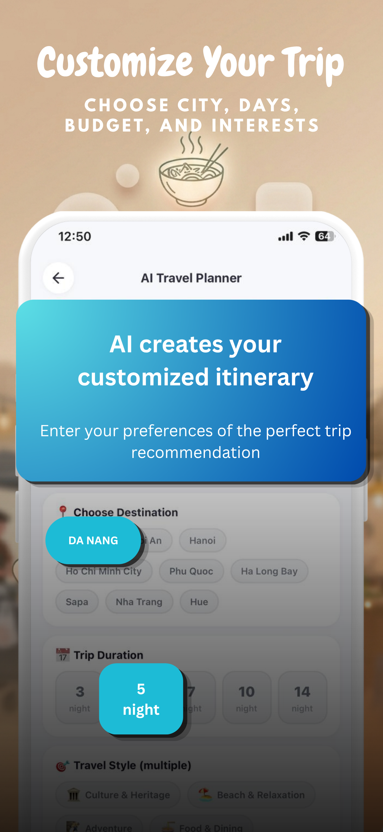 Travel Assistant VN screenshot 3