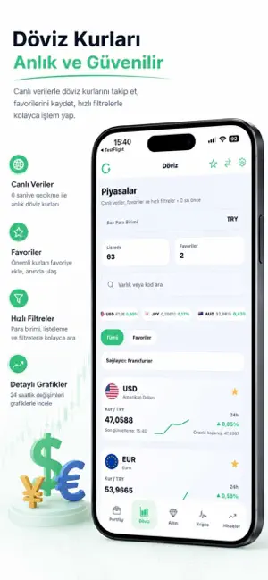 Currenzy: Döviz & Altın screenshot 4