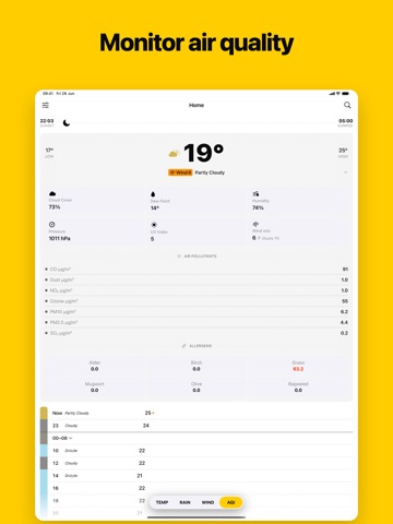 Darksun Weather Forecast ipad screenshot 4