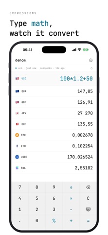 Denom - Currency Converter Screenshot 3 of 6