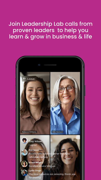 Women In Business Academy iPhone screenshot 2 - Business app