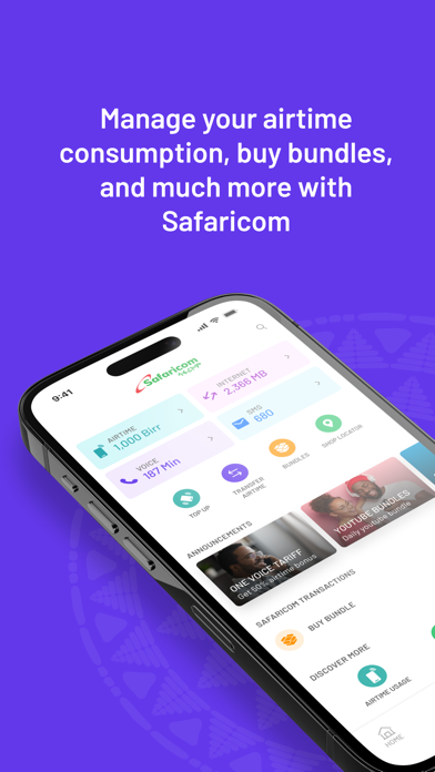 M-PESA Safaricom Ethiopia Screenshot