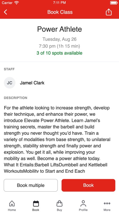 Elevate DC iPhone screenshot 3 - Health & Fitness app