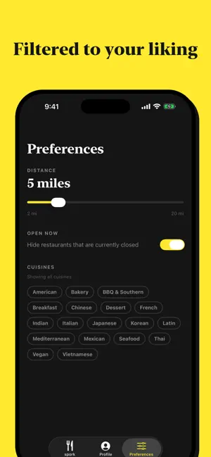 Spork: Local Restaurant Picker screenshot 3