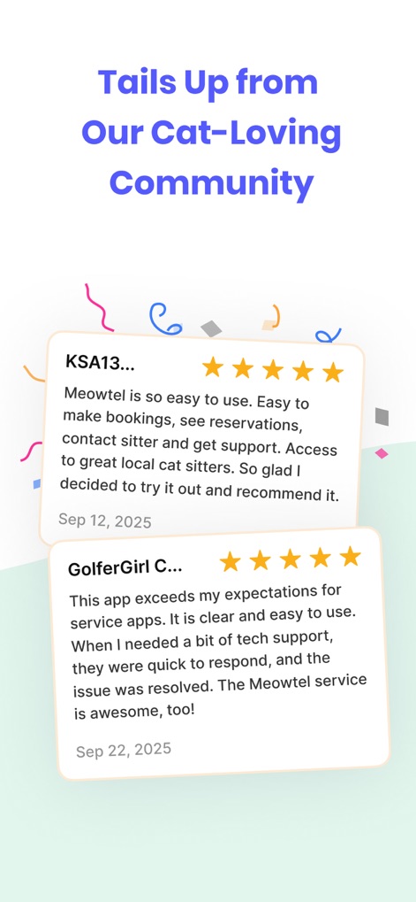 Meowtel: In-Home Cat Sitting - Travel App | MWM