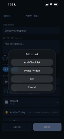 Onward: Tasks and Events Screenshot 3 of 10