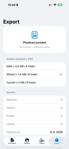 Tvorba protokolu screenshot