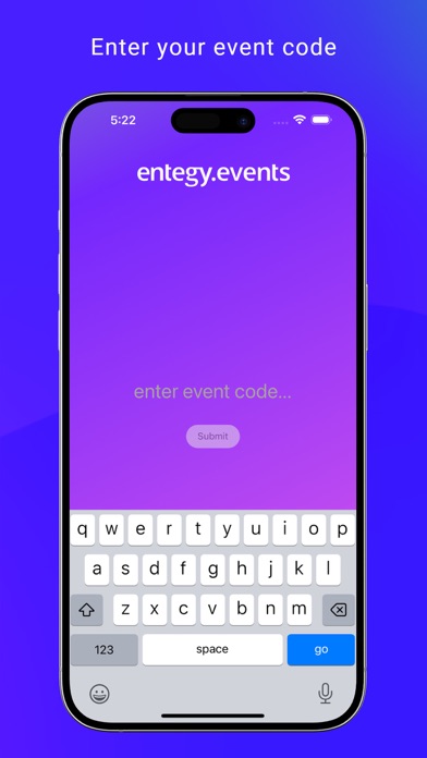 Entegy Events Screenshot