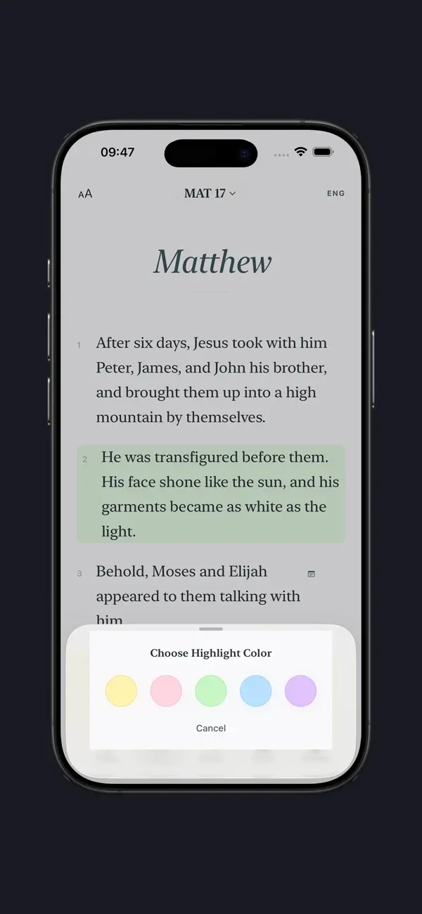 Lumen Bible: オフライン聖書と御言葉学習 - iPhoneアプリ App Store screenshot 5