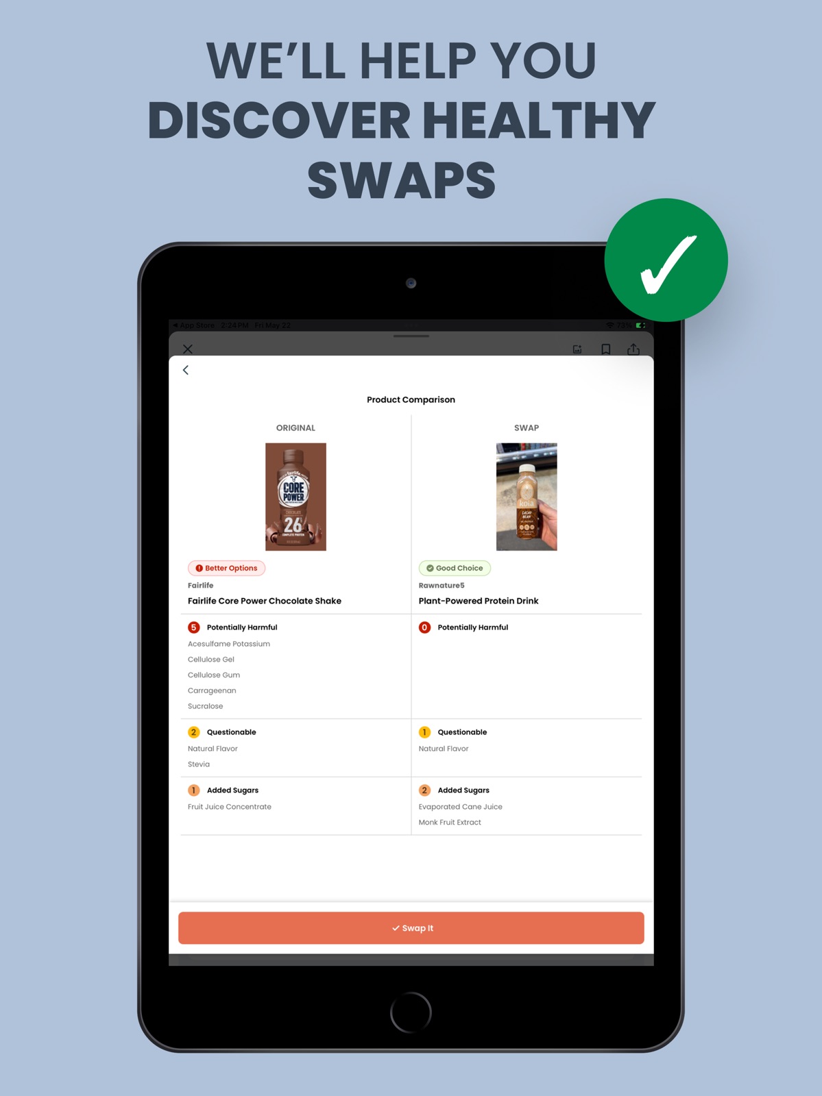 Trash Panda - Food Scanner ipad screenshot 4