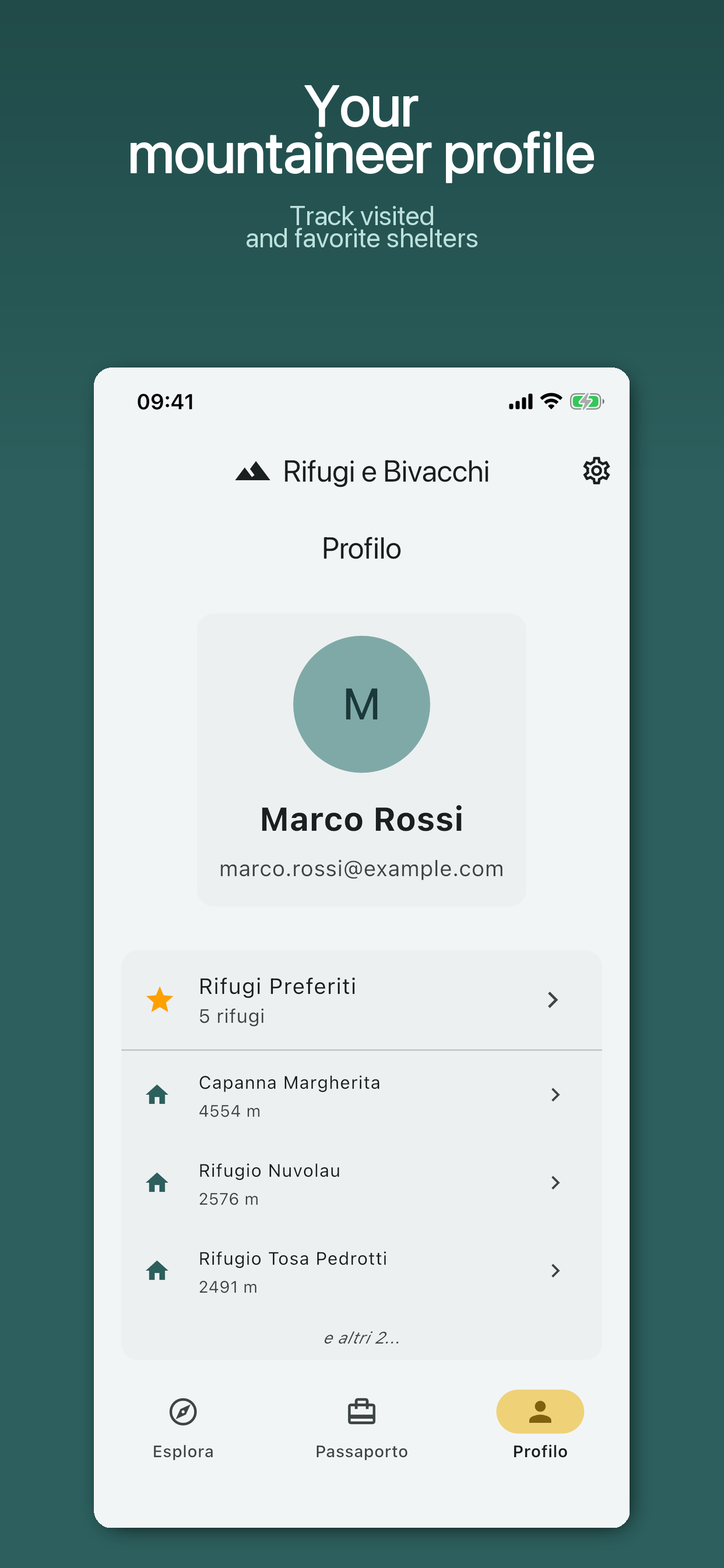 Mountain Shelters Italy screenshot 4