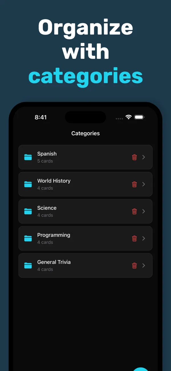Screenshot #3 pour Flipset: Flashcard Manager