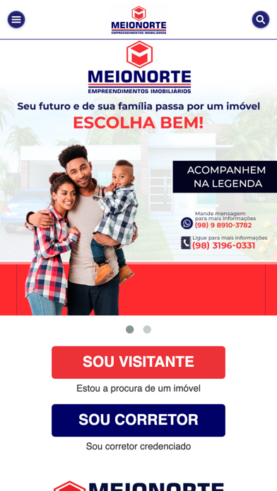 MEIONORTE EMPREENDIMENTOS IMOB Screenshot