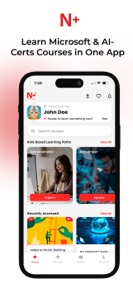 N+ AI Learning Platform screenshot