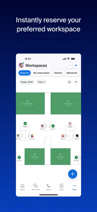 Zoom Workplace : capture d’écran 8 sur 9
