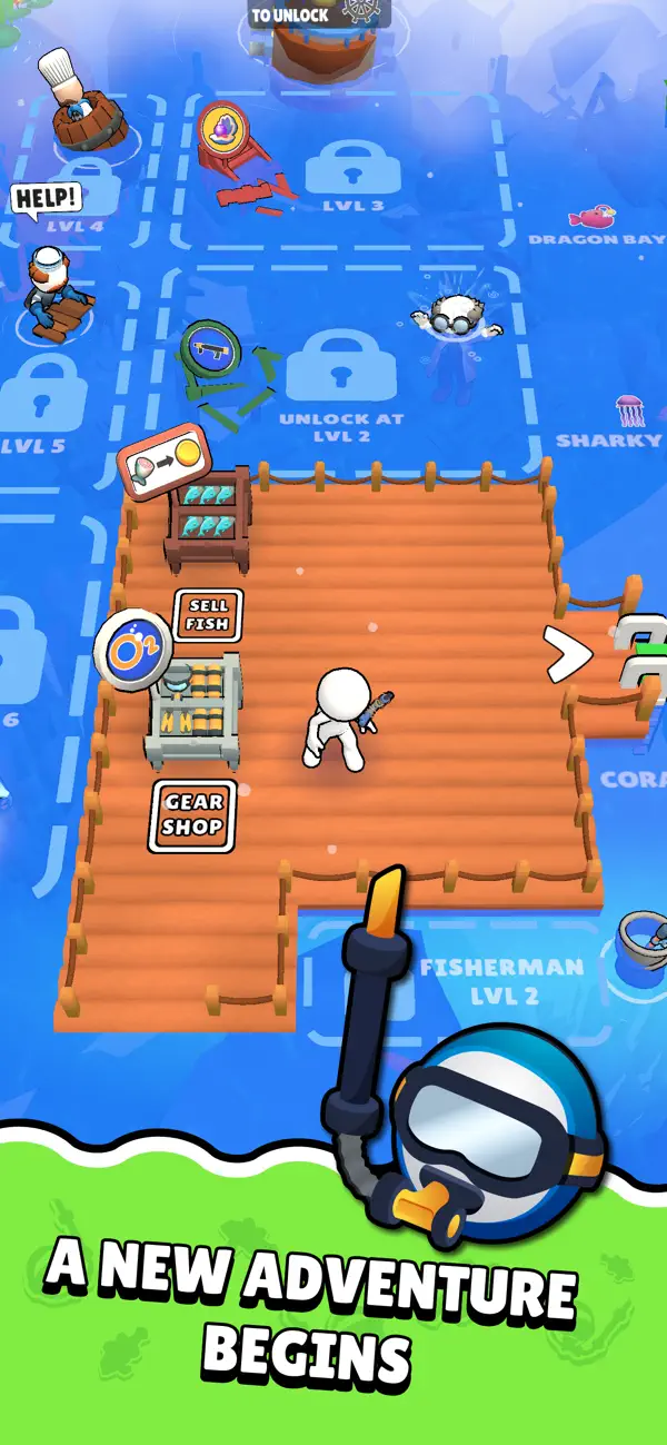 #1. Dive & Fish (iOS) Göre: Mintpop Oyun Anonim Sirketi