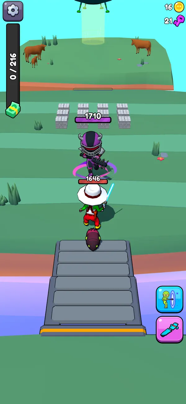 Screenshot #1 pour Alien Invasion: Worlds Battle