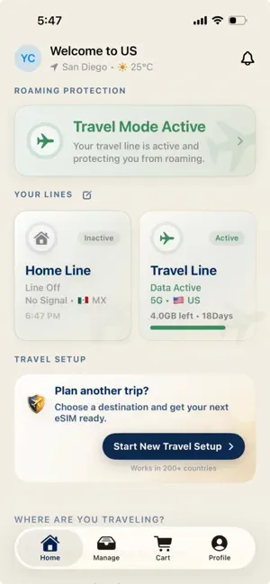 eSIM Agent screenshot 1