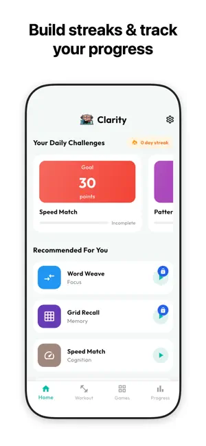 Clarity - The Mind Gym screenshot 4