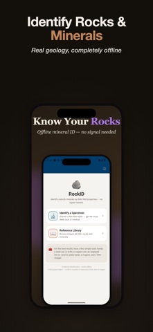 RockID: Rock & Mineral ID iPhone screenshot