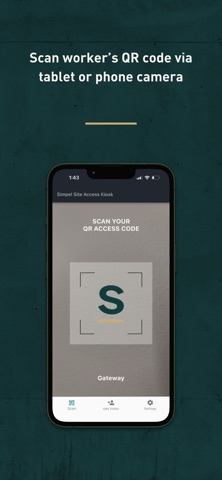 Simpel Site Access Kiosk Screenshot 1 of 3