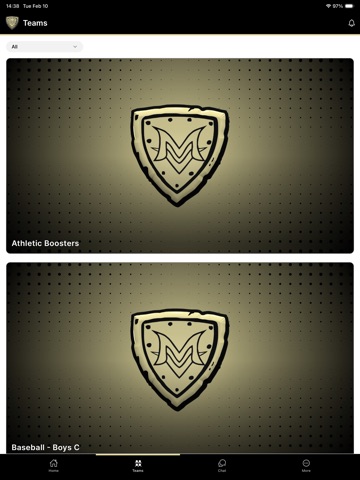 Mt. Vernon Marauders iPad screenshot