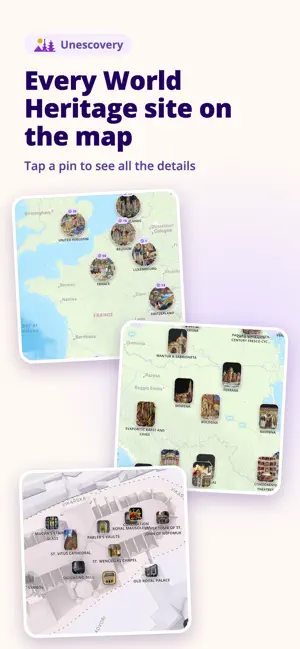 Unescovery: Map & Audio Guide screenshot 1