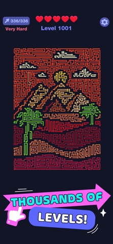 Color Maze Master iPhone screenshot