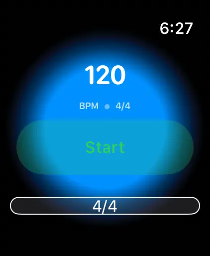 Screenshot #1 pour Haptic Metronome
