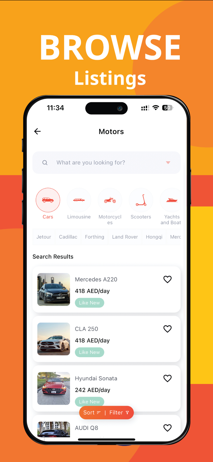 Yjoz Rental  Booking