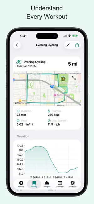 GPS Workout Tracker screenshot 4