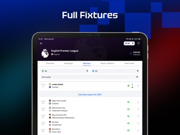 AiScore - Live Sports Scores iPad screenshot