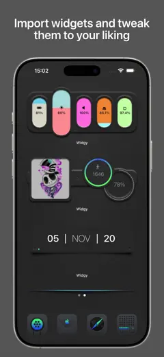 Widgy Widgets : capture d’écran 7 sur 9