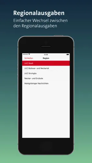 LKZ e-paper screenshot 2