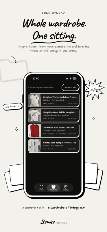 Itemise – Snap to Sell screenshot 3 of 4