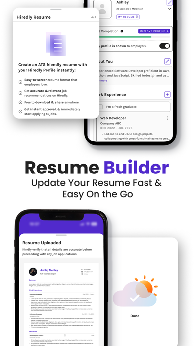 Hiredly Job Search Screenshot