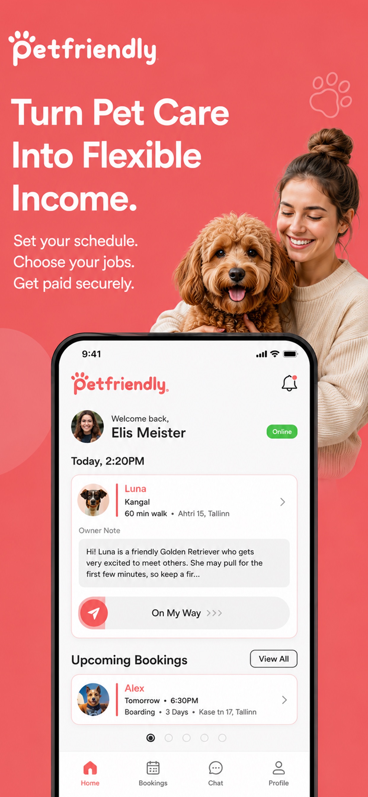 Screenshot 1 of Pet Freendly Sitter