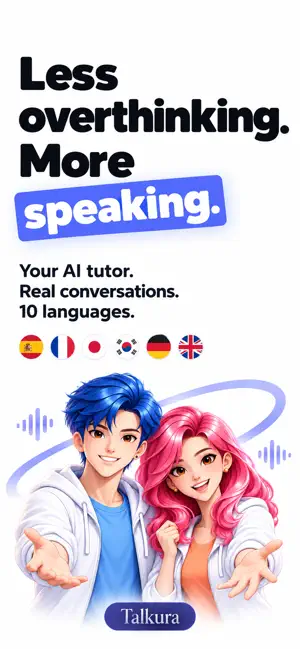 Talkura - AI Language Tutor screenshot 1