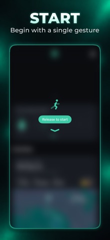 Screenshot 1 — RunFlow - GPS Running Tracker — iPhone