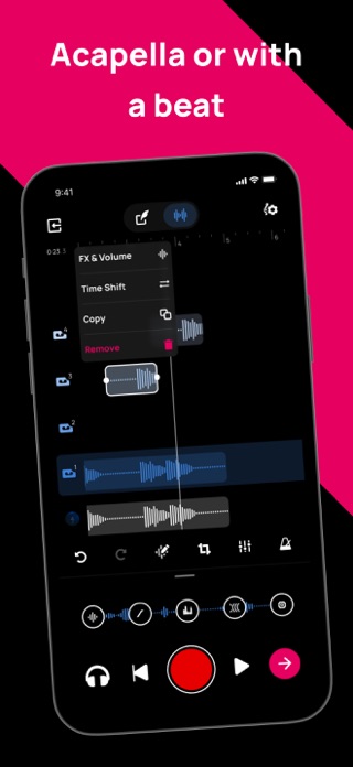 Voloco: Vocal Recording Studio Screenshot 4 of 10