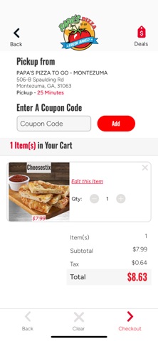 App screenshot
