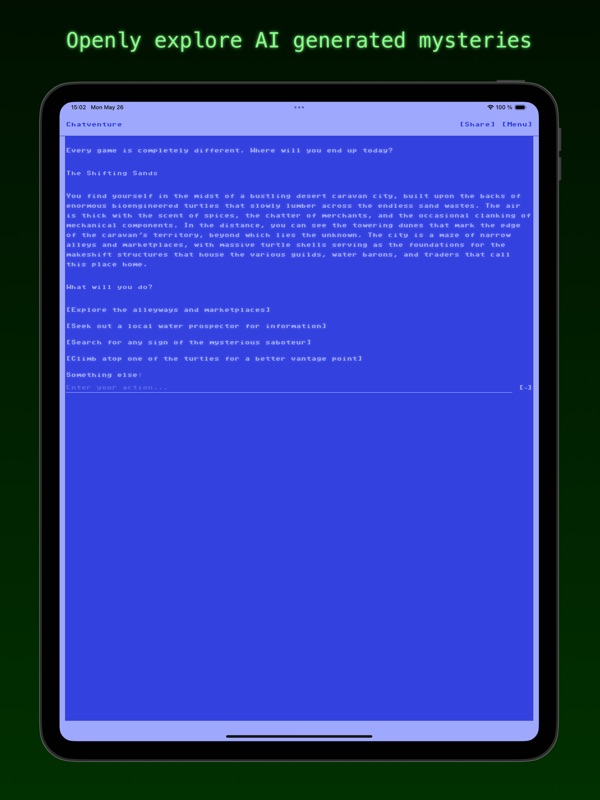 Chatventure: AI text adventure screenshot 9