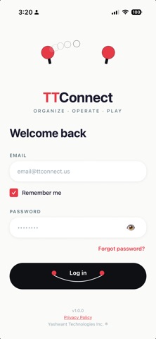 TTConnectApp Screenshot 1 of 7