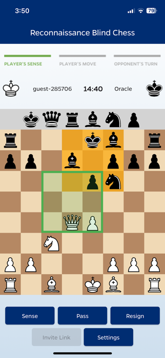 Reconnaissance Blind Chess Screenshot 2 of 4