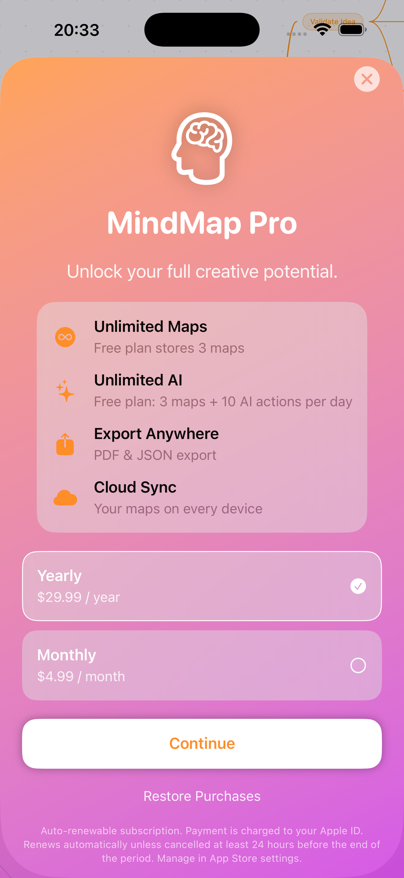 MindMap AI: Mind Map Maker screenshot 4