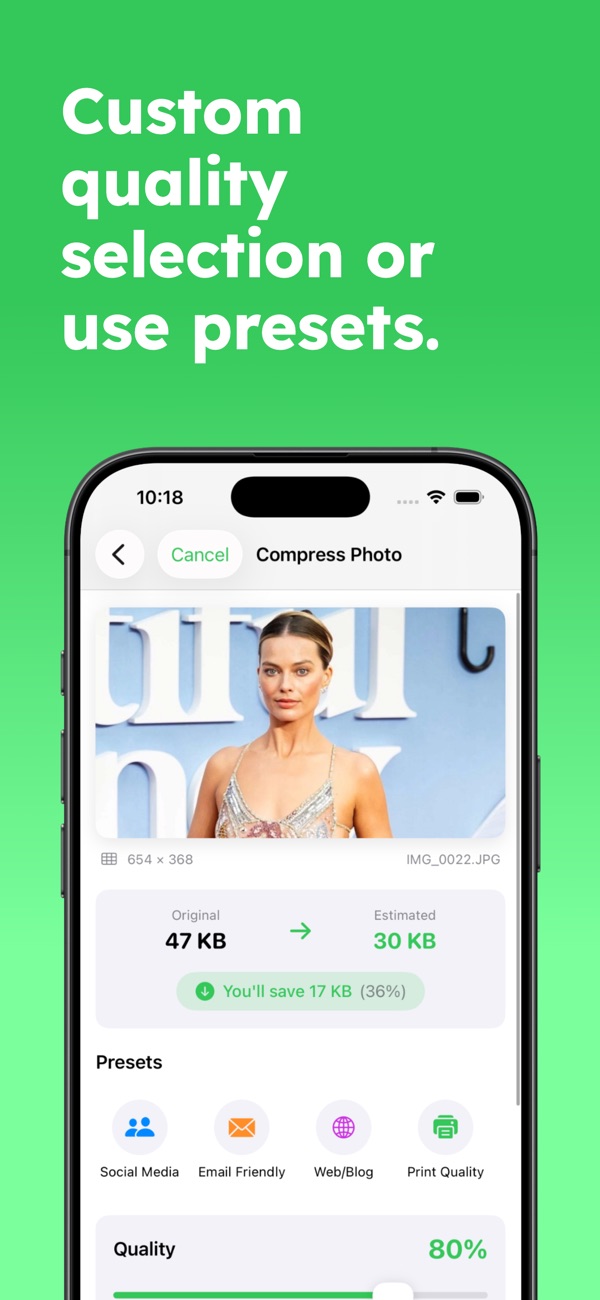 Photo &amp; Image Compressor screenshot 4