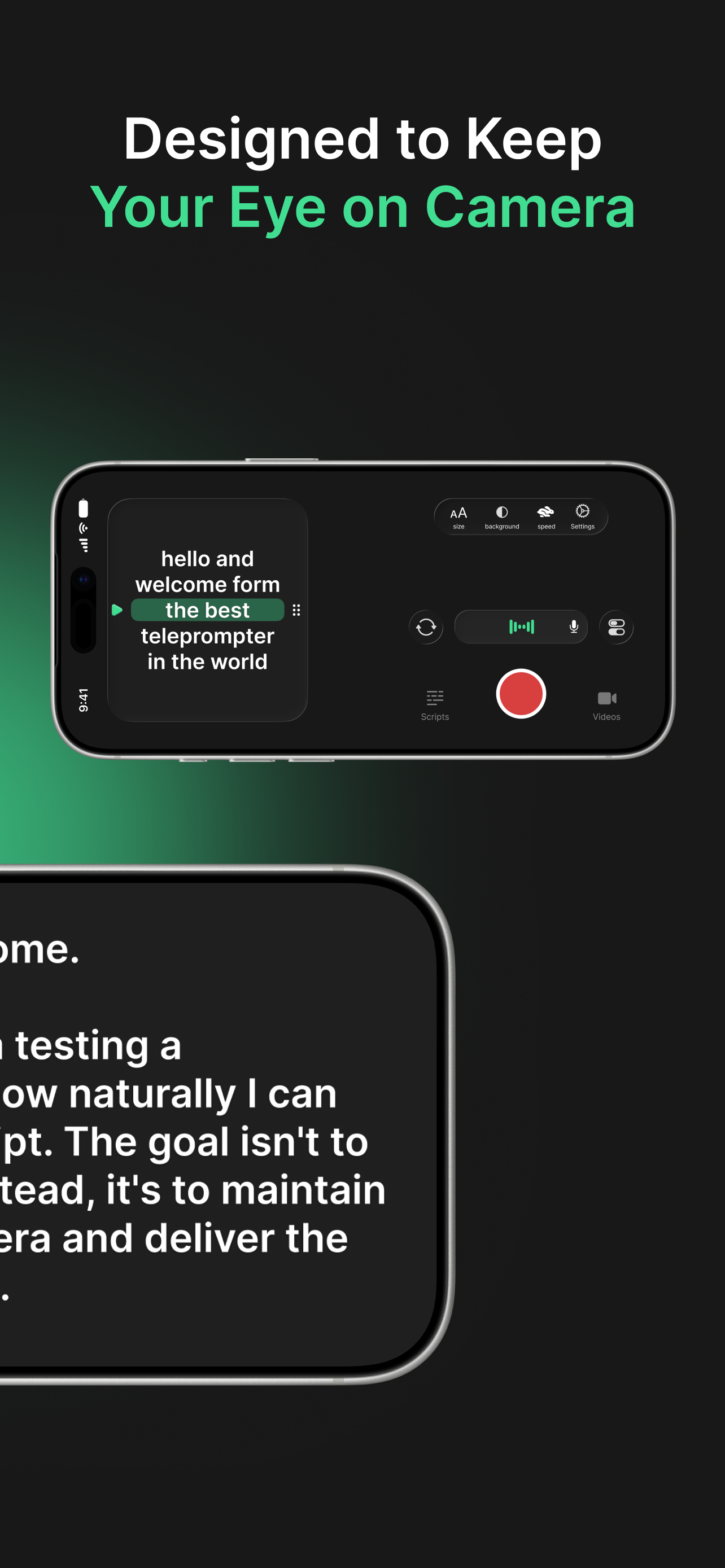 Scriptcue - Teleprompter screenshot 6