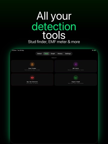 Real Metal Detector App iPad screenshot