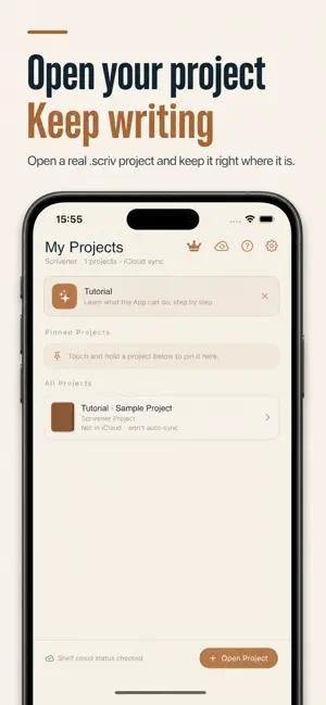 ScrivenerBridge screenshot 1