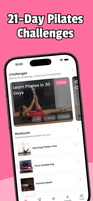 Pilates Workout Plan - at Home screenshot 2